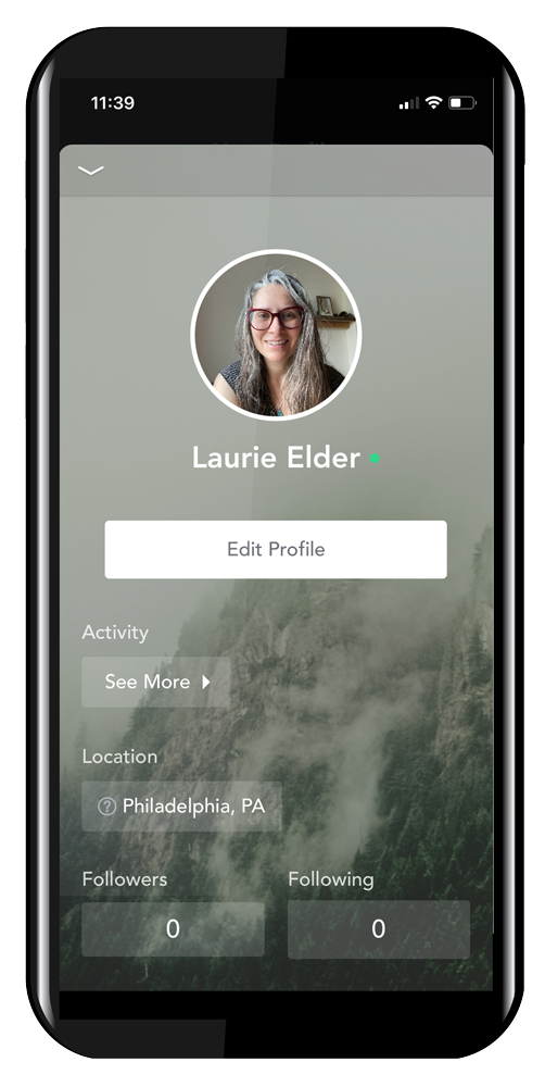 WCCM Member profile mobile view